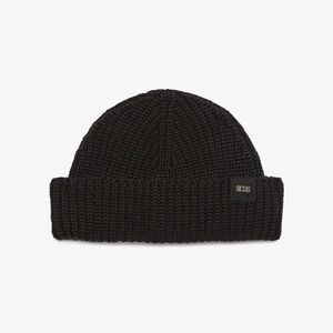GCDS Giuly Hat BEANIE BLACK UNISEX ONE SIZE